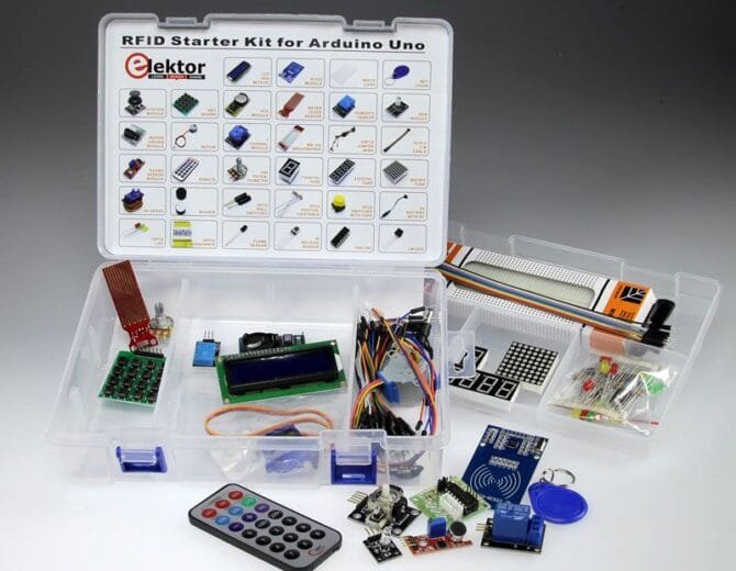 arduino uno kit mejorado estuche completo de componentes eléctricos para aprendizaje