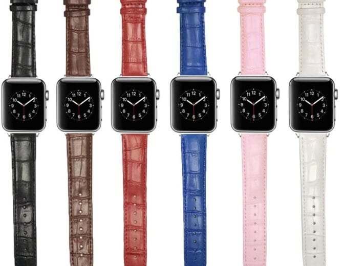 Pulsos en cuero para Apple wach