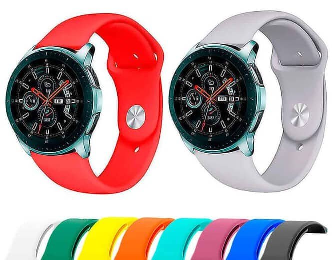 correa para smartwatch de 18mm en silicona