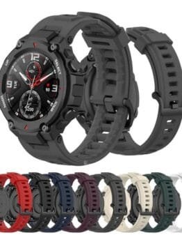correas en silicona amazfit t rexx