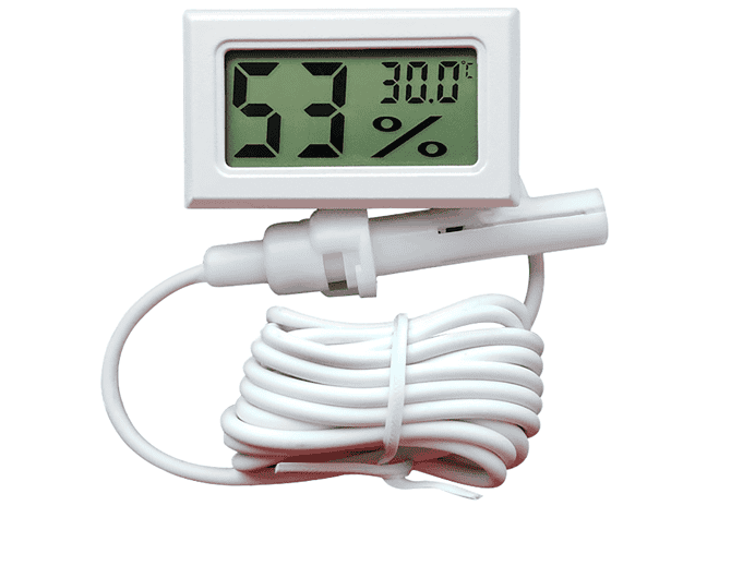 Termohigrómetro digital con sonda