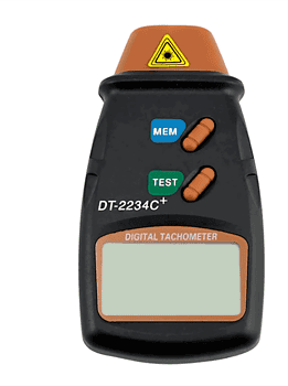 tacómetro de rpm digital herramienta de medición