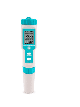 MEDIDOR CALIDAD DE AGUA 7 EN 1 SAL PH TDS EC ORP SG...