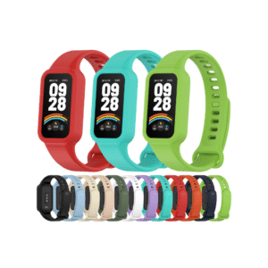 Manilla en silicona compatible con Xiaomi Redmi Band 3 y Xiaomi Band 9 Active