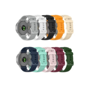 Correa En Silicona Compatible Con smartwatch de 20mm o 22mm